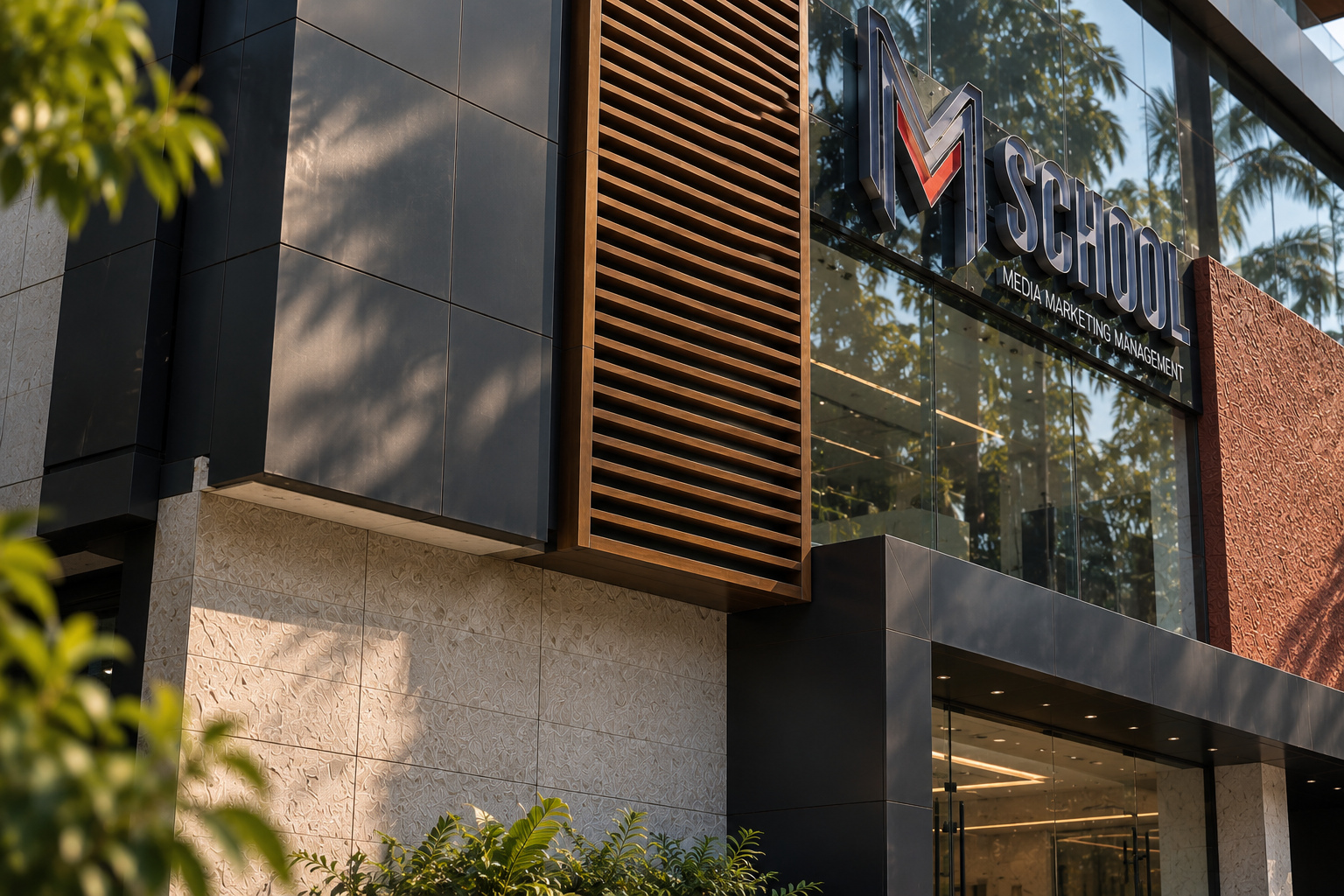 Aydin Tower Double-Height Glazed Reception Foyer