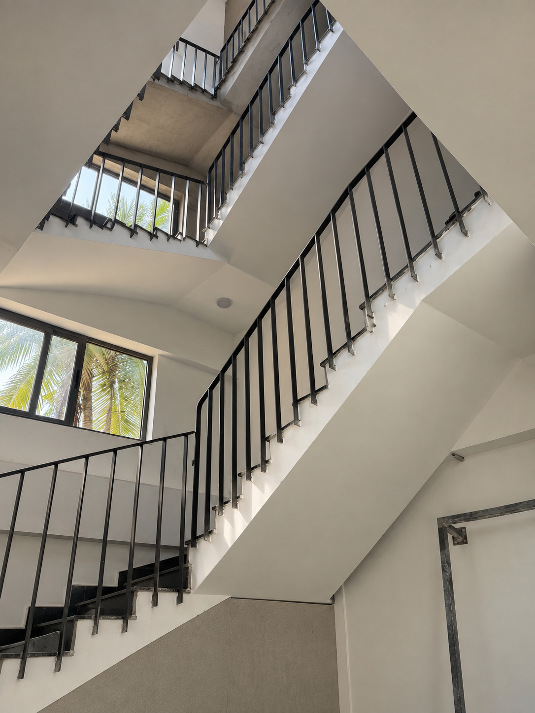 Aydin Tower Multi-Tier Minimalist Vertical Circulation Core