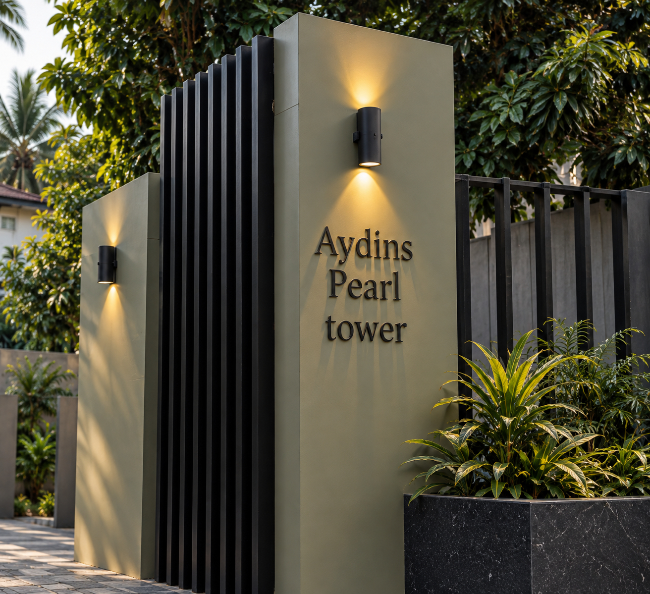 Signature Landmark Entrance Pylon Monument