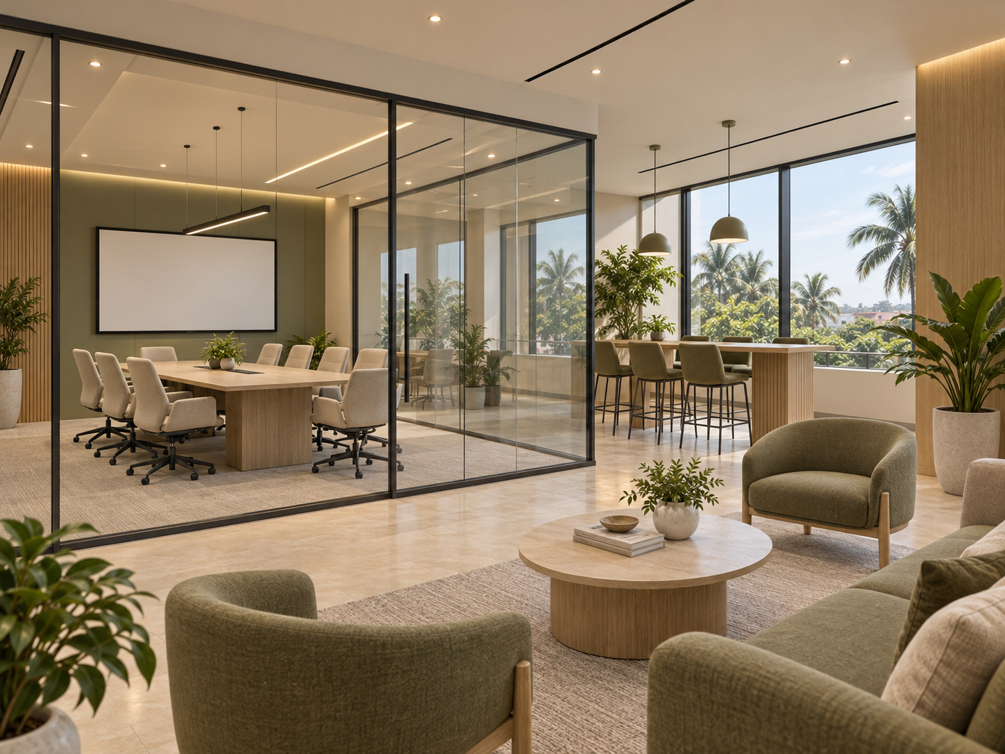 Executive Boardroom & Collaborative Suite